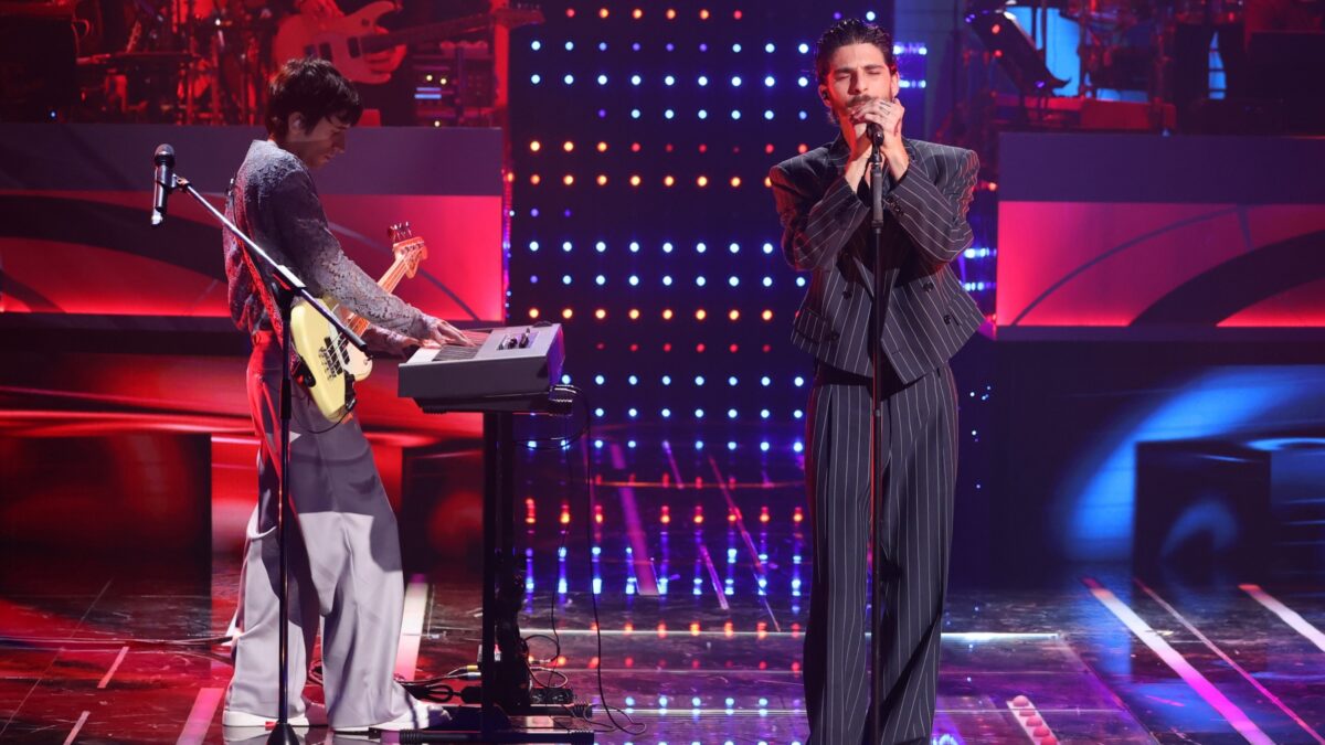 Santi Francesi in gara a Sanremo 2024 con L’amore in bocca