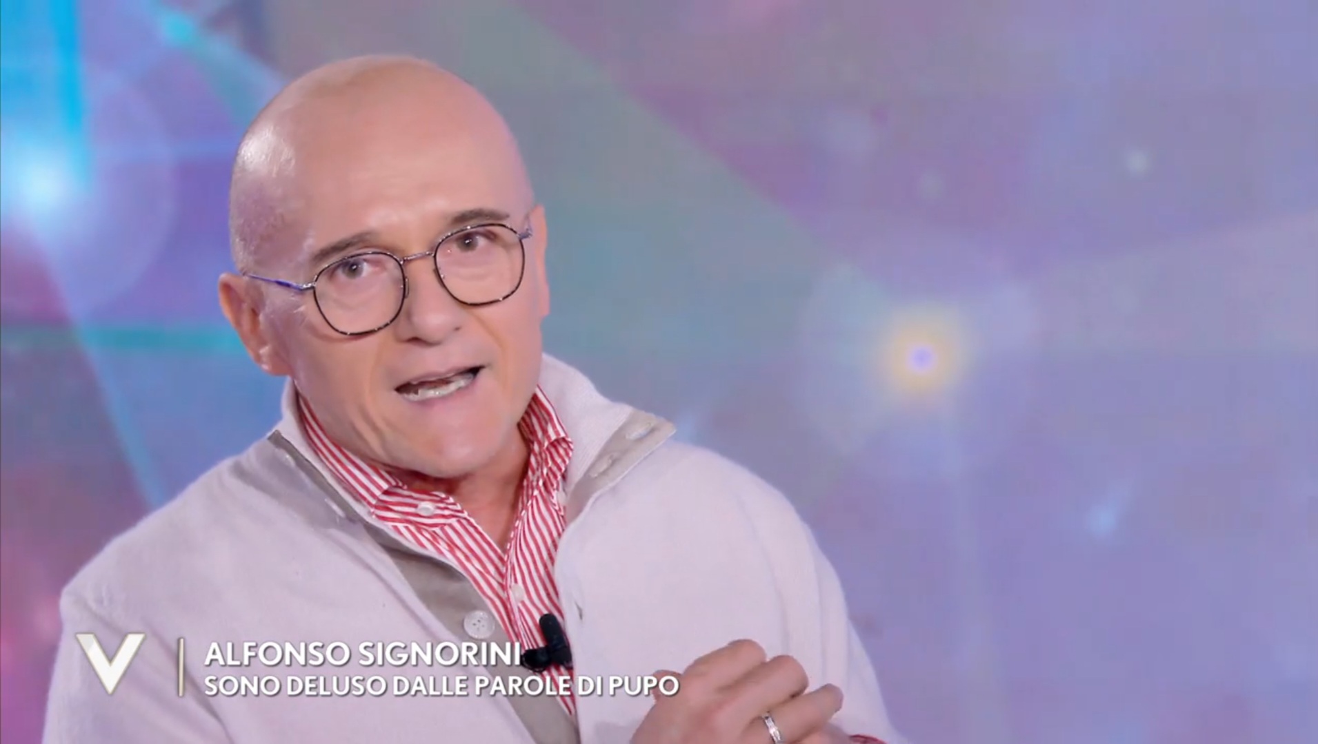 Alfonso Signorini risponde a Pupo: “Sputare in un piatto dove hai mangiato, non mi sembra affatto elegante”