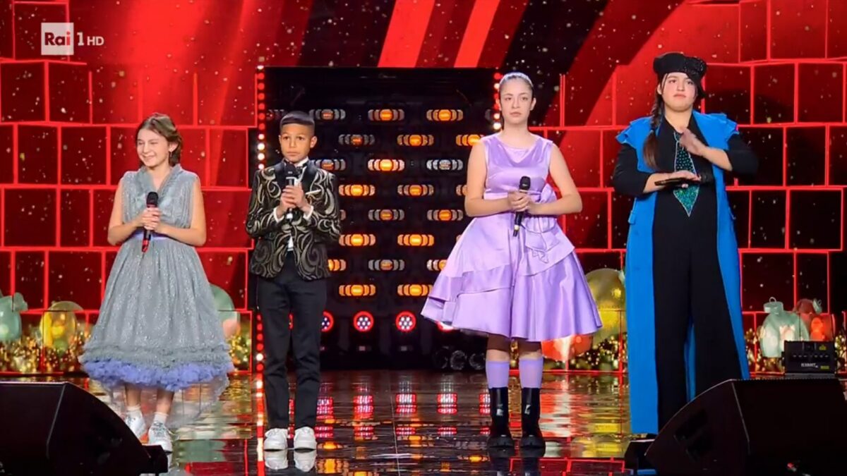 Ascolti tv venerdì 22 dicembre 2023: The Voice Kids 2 chiude con 3,6 mln (24%), Ciao Darwin a 2,9 (22%)