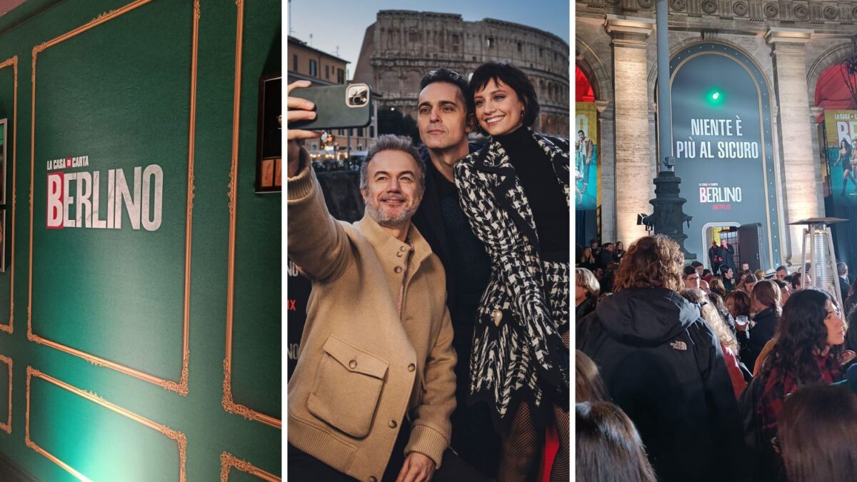 Berlino, bagno di folla a Roma per la serie Netflix che rilancia il brand “Casa di Carta”