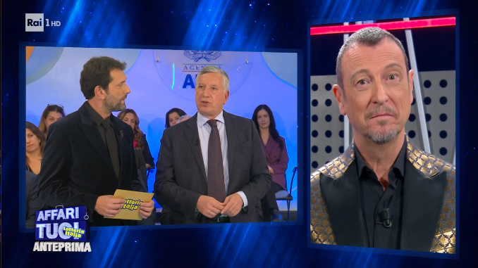 Ascolti tv sabato 6 gennaio 2024: Affari Tuoi-Lotteria Italia a 5,5 mln (31,2%), Heidi a 2,2 mln (13%)