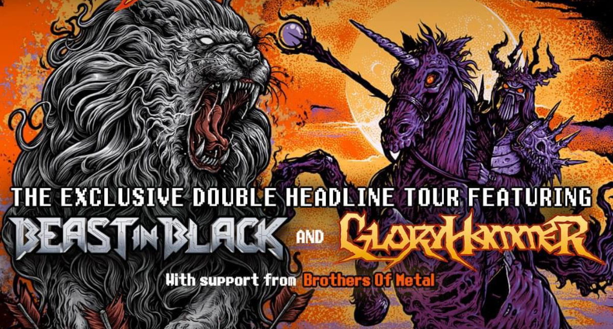Glory and The Beast – Beast in Black e Gloryhammer in concerto all’Alcatraz di Milano: la scaletta delle canzoni