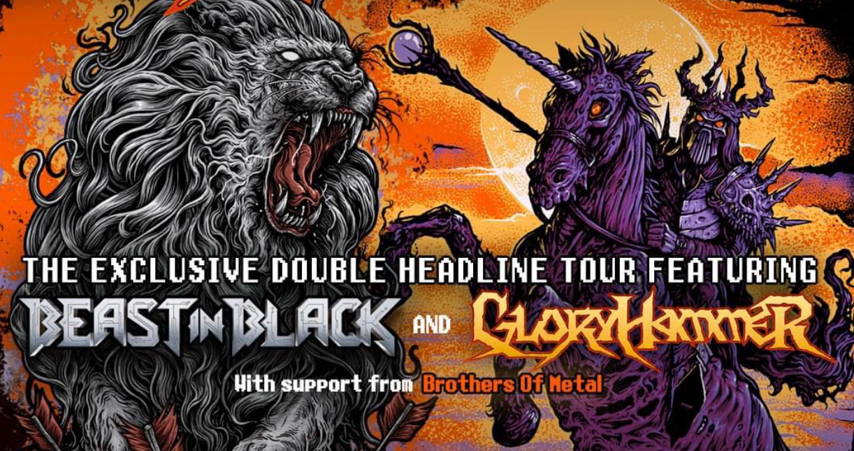 Glory and The Beast – Beast in Black e Gloryhammer in concerto all’Alcatraz di Milano: la scaletta delle canzoni