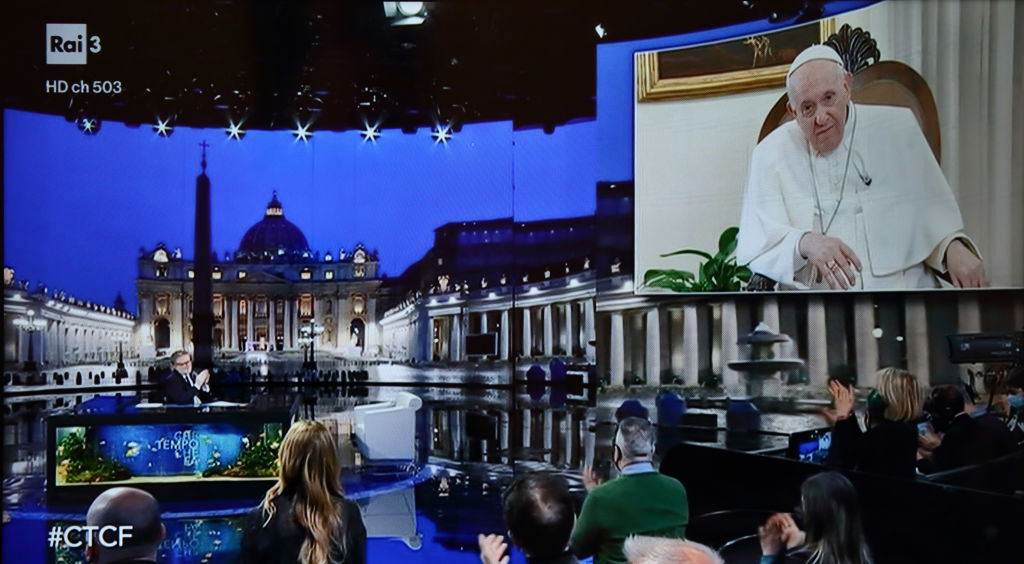 Che Tempo Che Fa, Papa Francesco ospite di Fazio nella prima puntata del 2024