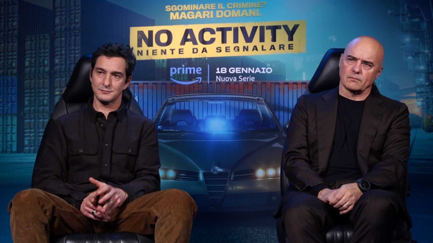 No Activity intervista a Luca Zingaretti e Alessandro Tiberi: “Achille e Marcello, due maschi di oggi che brancolano nel buio”