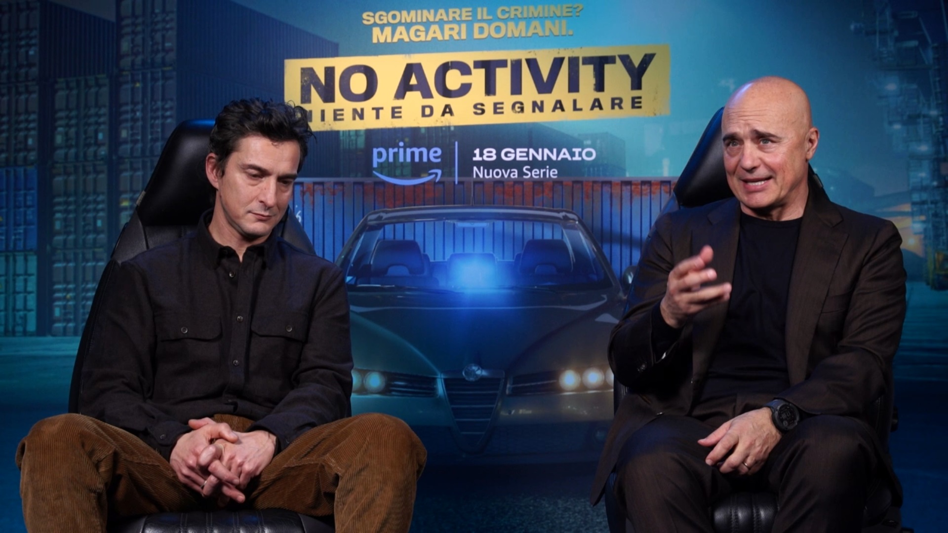 No Activity, intervista con Alessandro Tiberi e Luca Zingaretti