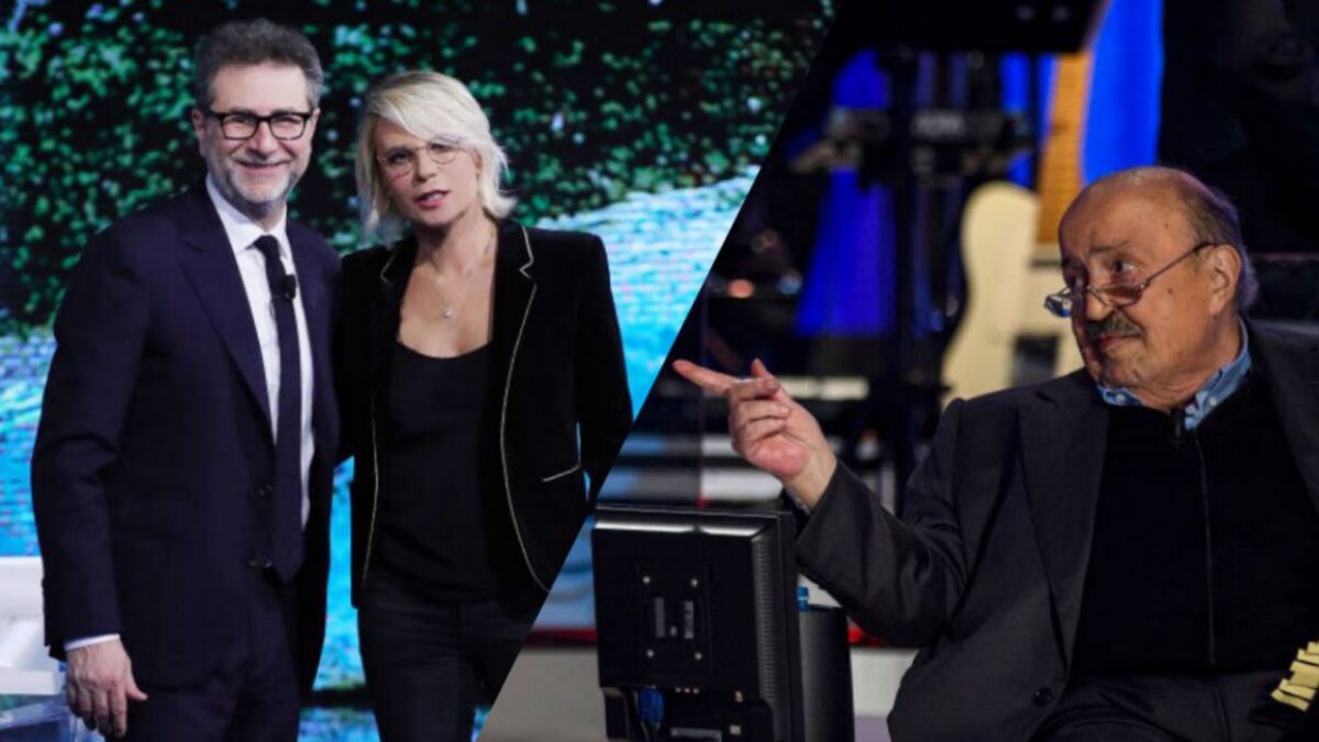 Fabio Fazio e Maria de Filippi insieme su Canale 5 per omaggiare Maurizio Costanzo