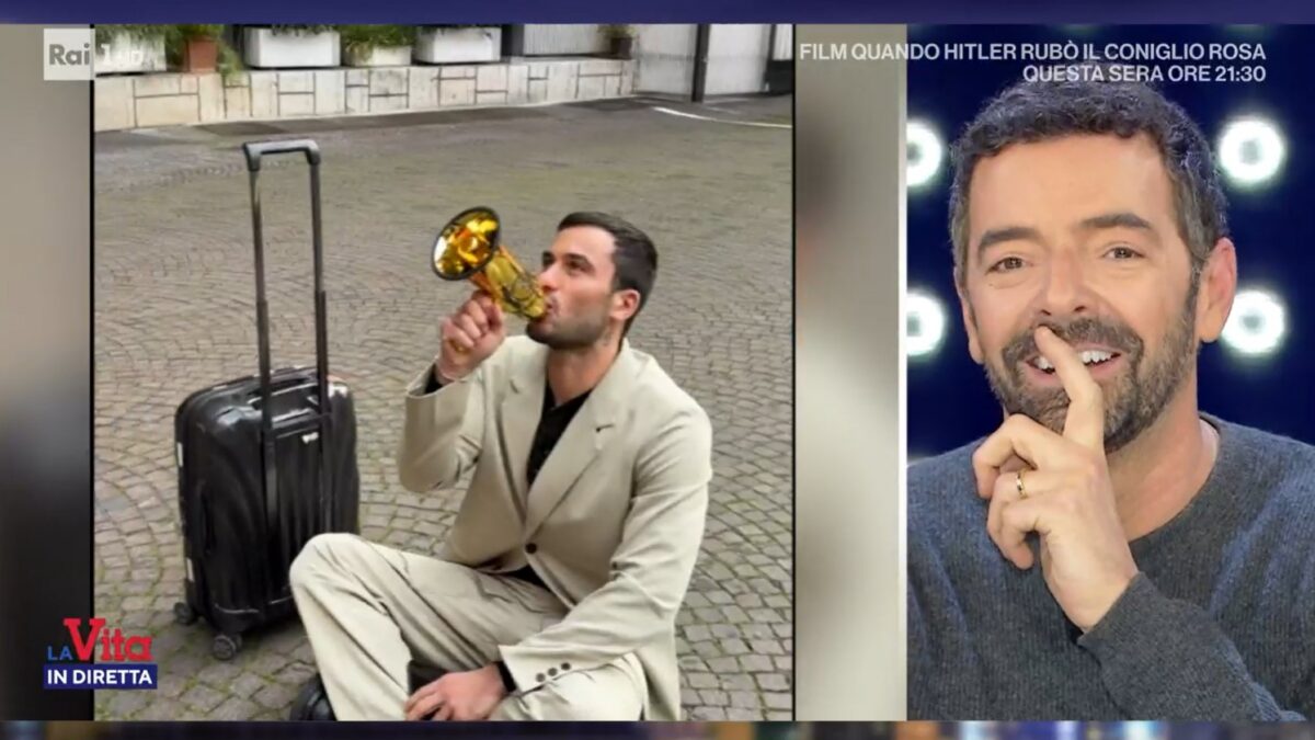 Sanremo 2024, Pierpaolo Pretelli inviato de La Vita in diretta al Festival (video)