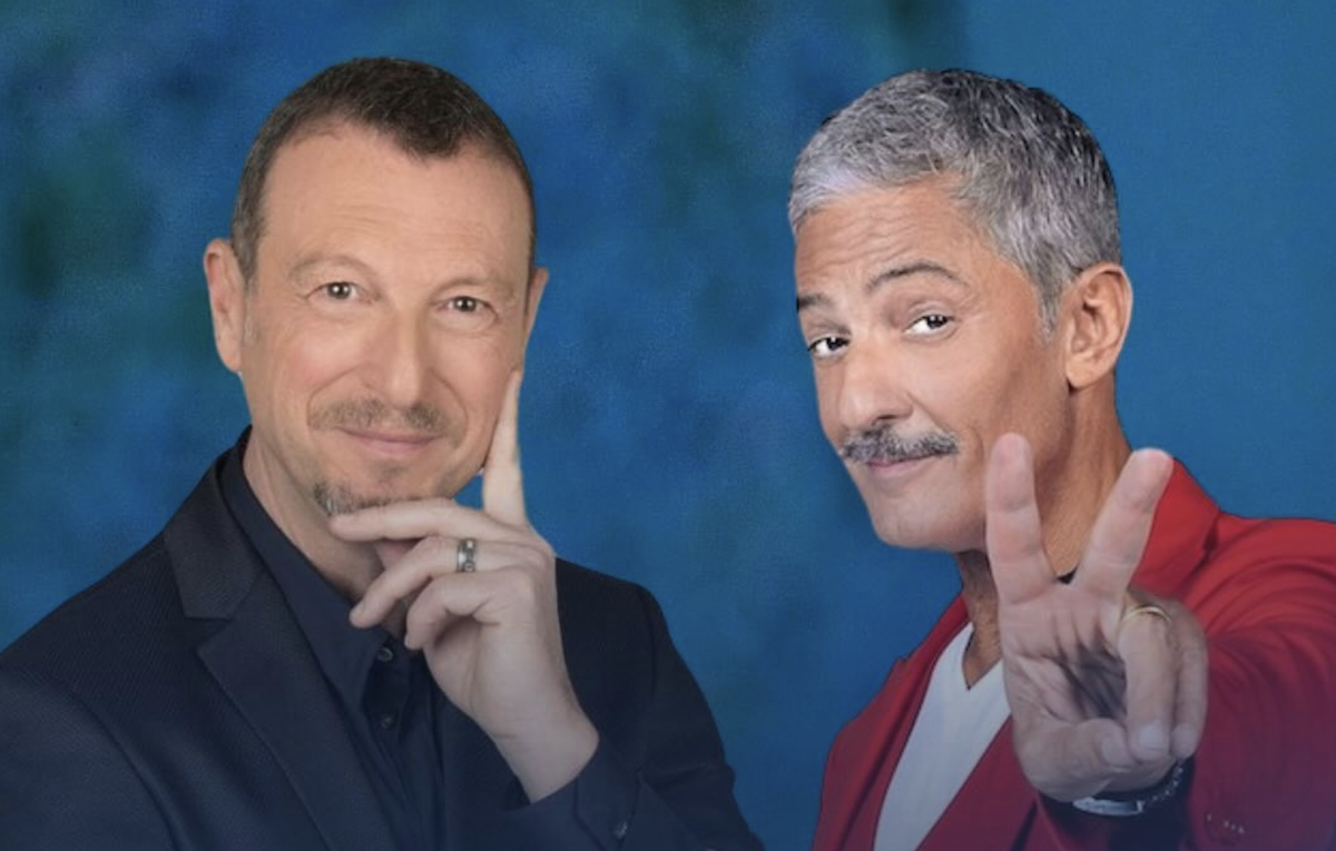 Che Tempo Che Fa, Amadeus e Fiorello ospiti di Fabio Fazio per presentare Sanremo 2024
