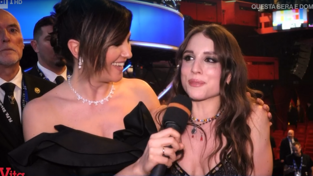Angelina Mango, la reazione dopo la vittoria a Sanremo 2024 (e la festa a Lagonegro)