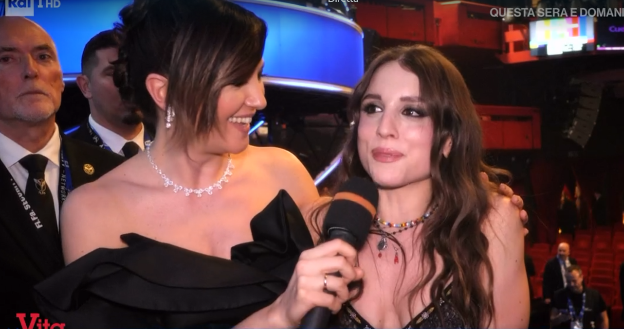 Angelina Mango, la reazione dopo la vittoria a Sanremo 2024 (e la festa a Lagonegro)