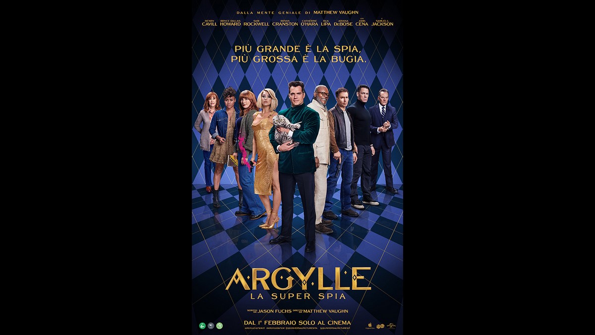 Argylle – La Super Spia: foto e poster dello spy-thriller con Henry Cavill (Al cinema dal 1° febbraio)