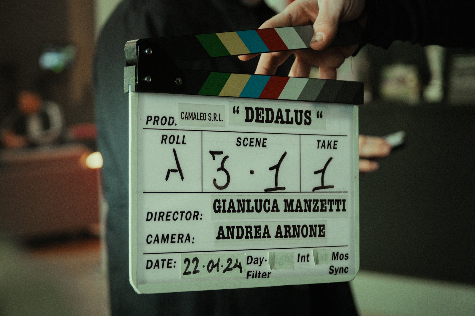 Dedalus: riprese in corso per il thriller di Gianluca Manzetti con Luka Zunic e Matilde Gioli