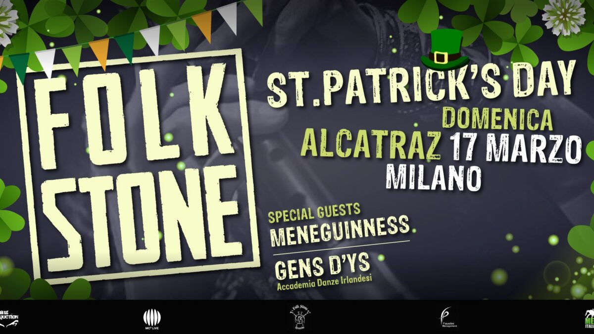 Folkstone a Milano per San Patrizio: tutti i dettagli del concerto del 17 Marzo 2024