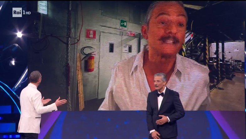 Fiorello e Amadeus Sanremo 2024