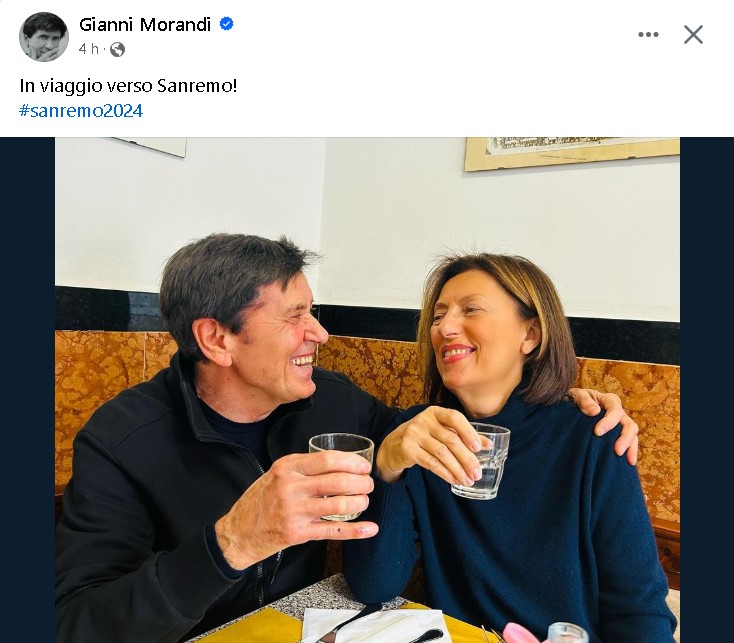 Morandi a Sanremo 2024