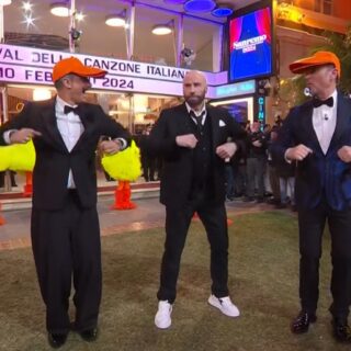 Travolta a Sanremo 2024