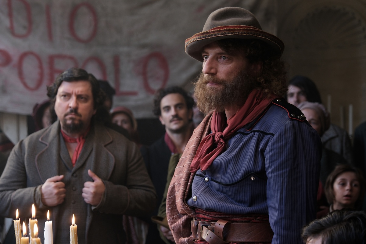 Mameli, una scena della fiction di Rai 1
