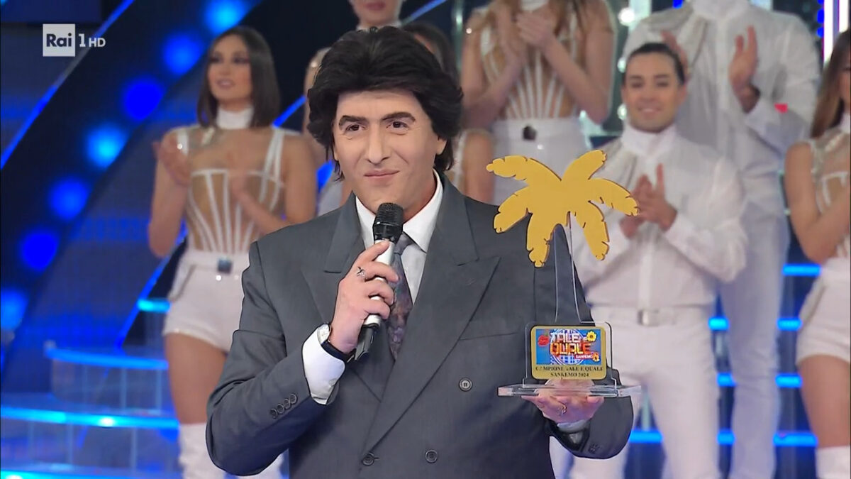 Tale e Quale Sanremo 2024, vince Alessandro Greco (Toto Cutugno)