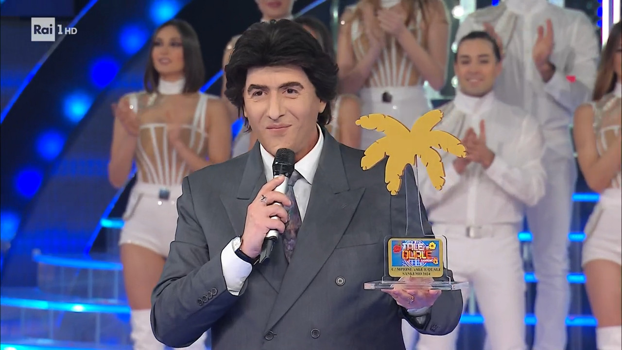 Tale e Quale Sanremo 2024, vince Alessandro Greco (Toto Cutugno)