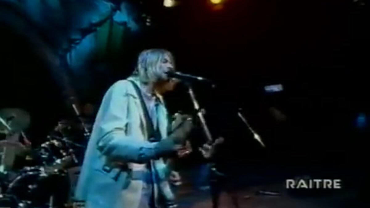 I Nirvana, Corrado Guzzanti e Tunnel, 30 anni fa l’ultima apparizione televisiva dalla band di Kurt Cobain