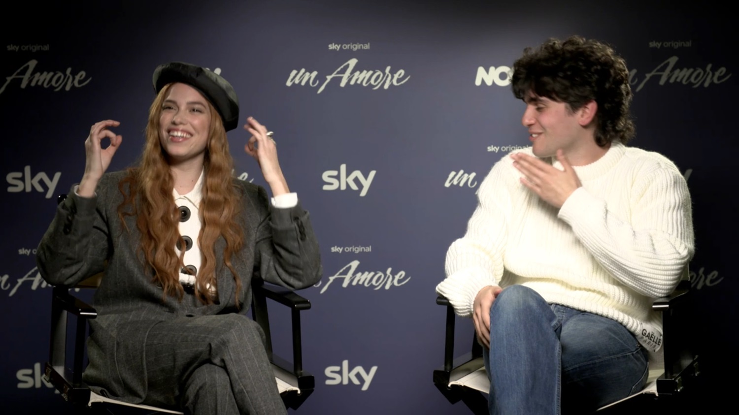Un Amore su Sky, intervista con Luca Santoro e Beatrice Fiorentini