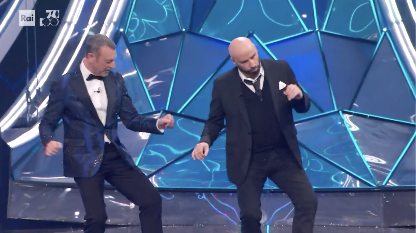 Sanremo 2024 e il caso John Travolta: i legittimi dubbi e lo stupore della Rai