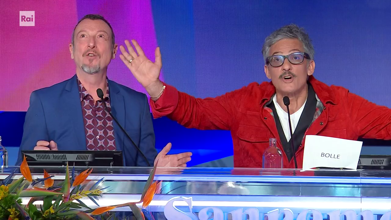 Conferenza stampa Sanremo 2024 sabato 10 febbraio: “È l’ultima volta degli Amarello”