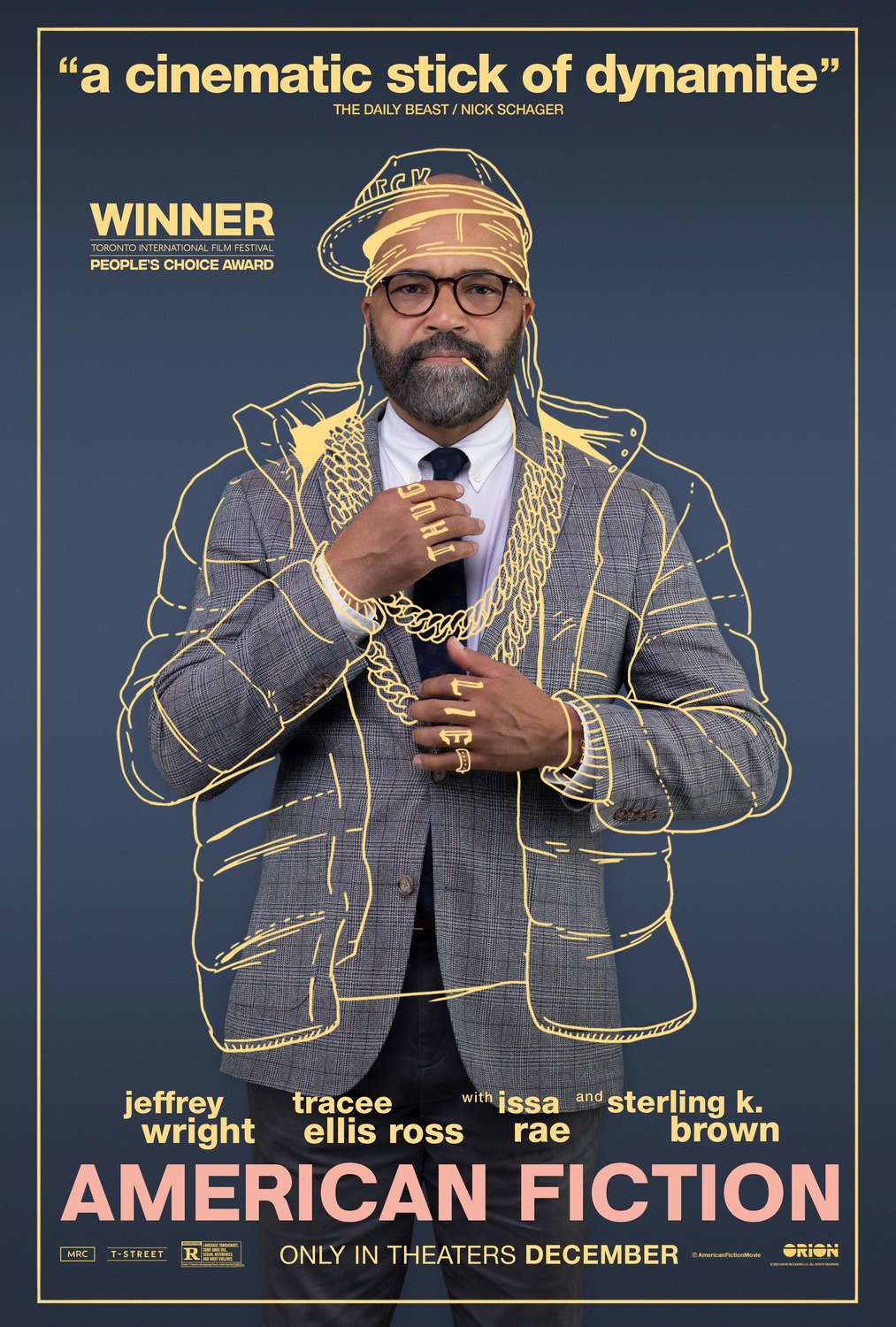 E' disponibile su Amazon Prime Video "American Fiction", la commedia di Cord Jefferson con Jeffrey Wright candidato a 5 premi Oscar.