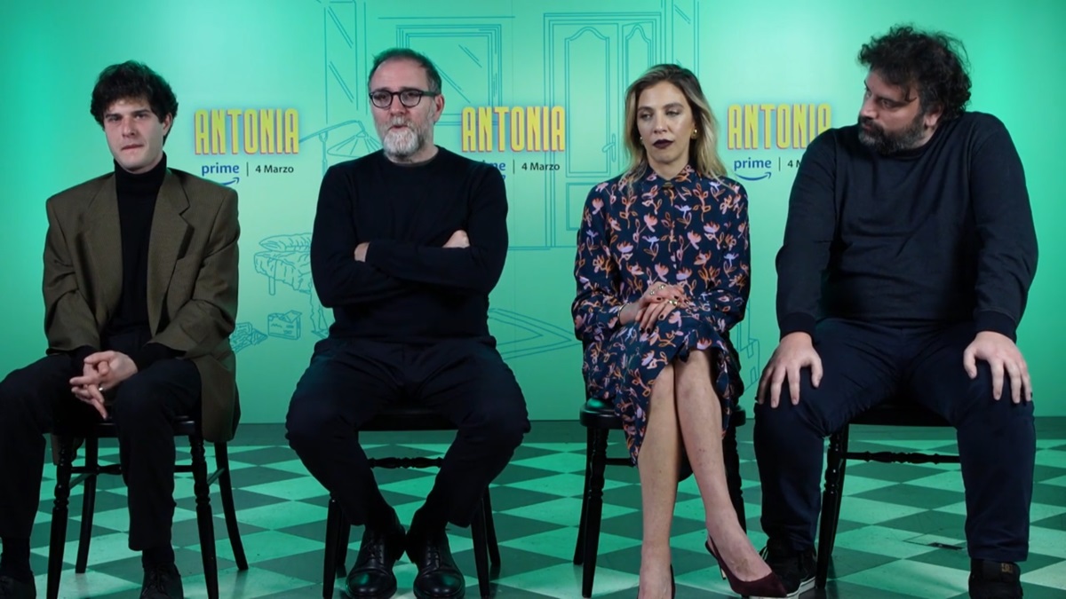 Antonia su Prime Video, intervista con Mastandrea, Chichiarelli, Lidi e Linfatti