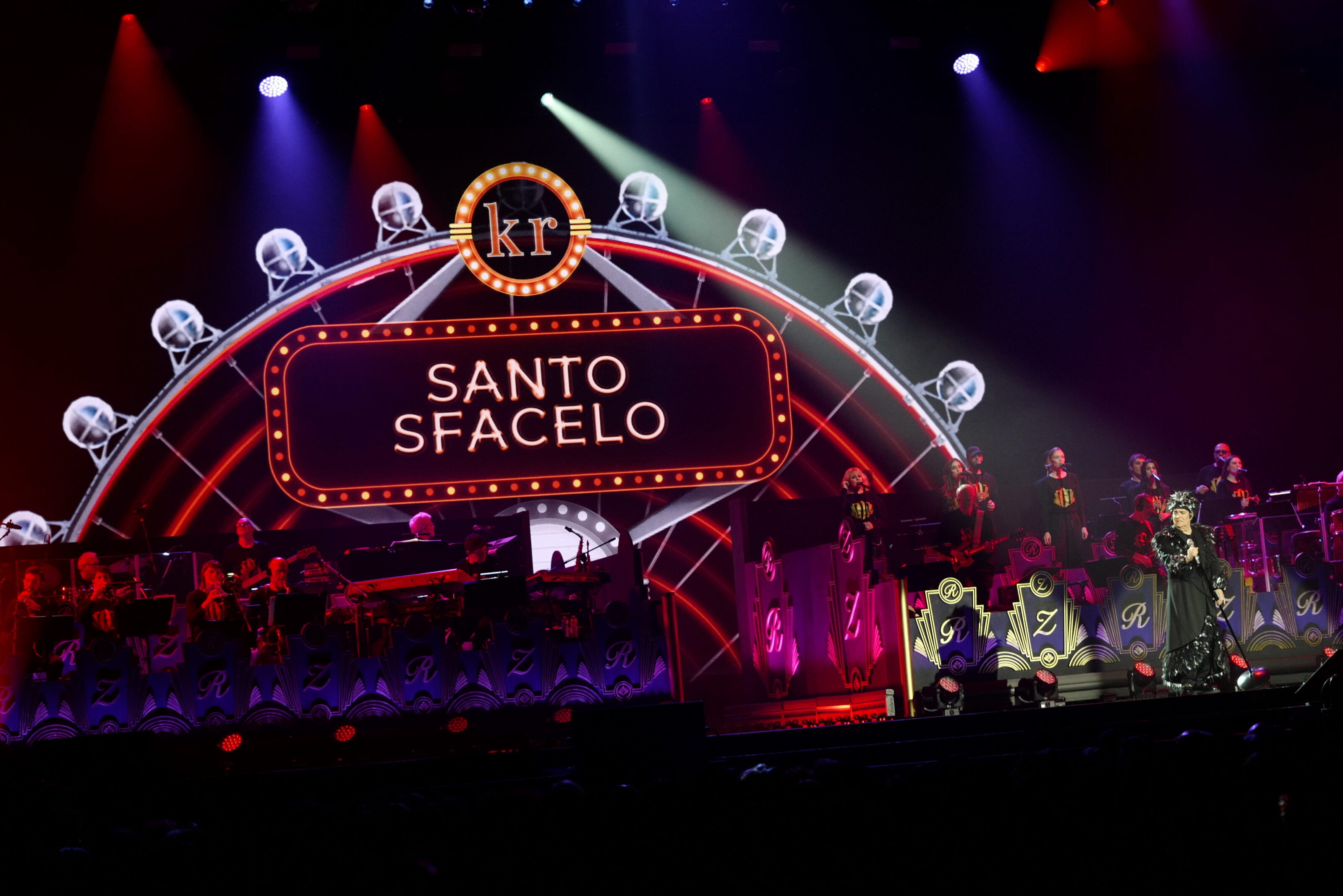 Renato Zero a Roma, la scaletta del concerto al Palazzo dello Sport