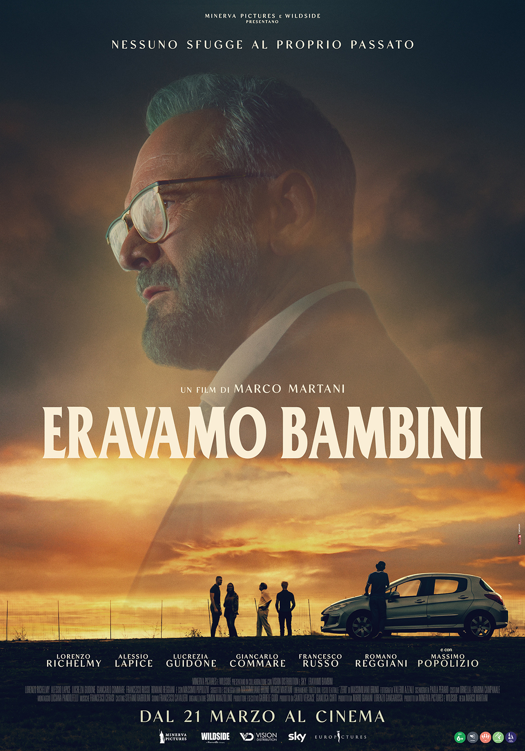 Dopo la tappa ad Alice nella città (Panorama Italia), dal 21 marzo 2024 nei cinema d'Italia con Europictures Eravamo Bambini, il nuovo film di Marco Martani.