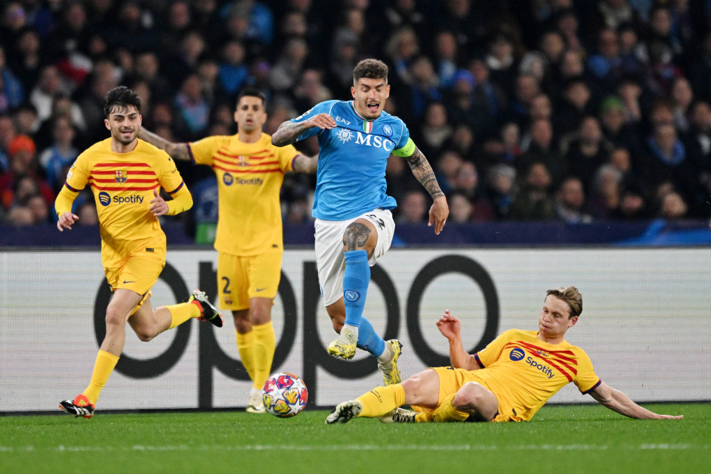 Ascolti tv martedì 12 marzo 2024: Barcellona-Napoli a 4,8 mln (22,4%), Al posto tuo 2,3 mln (12%)