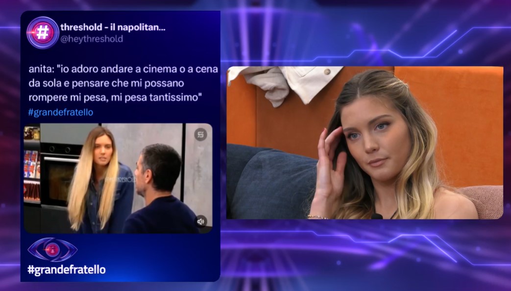 Grande Fratello, Anita Olivieri: “Andare al cinema? Mi pesa che mi possano rompere”. Le reazioni della concorrente e di Signorini