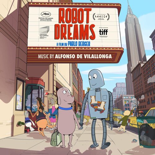 Disponibile la colonna sonora di Alfonso de Vilallonga per l'acclamato film d'animazione spagnolo Il mio amico Robot di Pablo Berger.