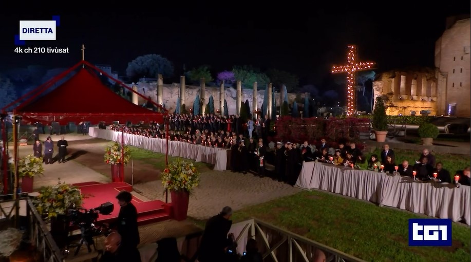Ascolti tv venerdì 29 marzo 2024: Via Crucis a 3,9 mln (20,5%), Se potessi dirti addio a 2,9 mln (17%)