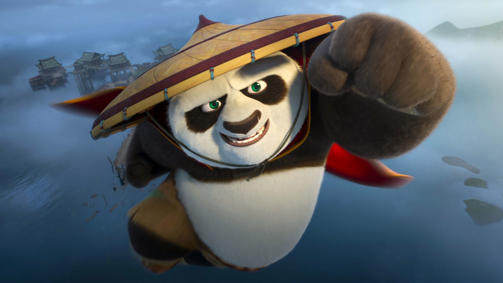 Jack Black in originale e Fabio Volo per la versione italiana tornano come l'improbabile maestro di kung fu Po. Al cinema con Universal