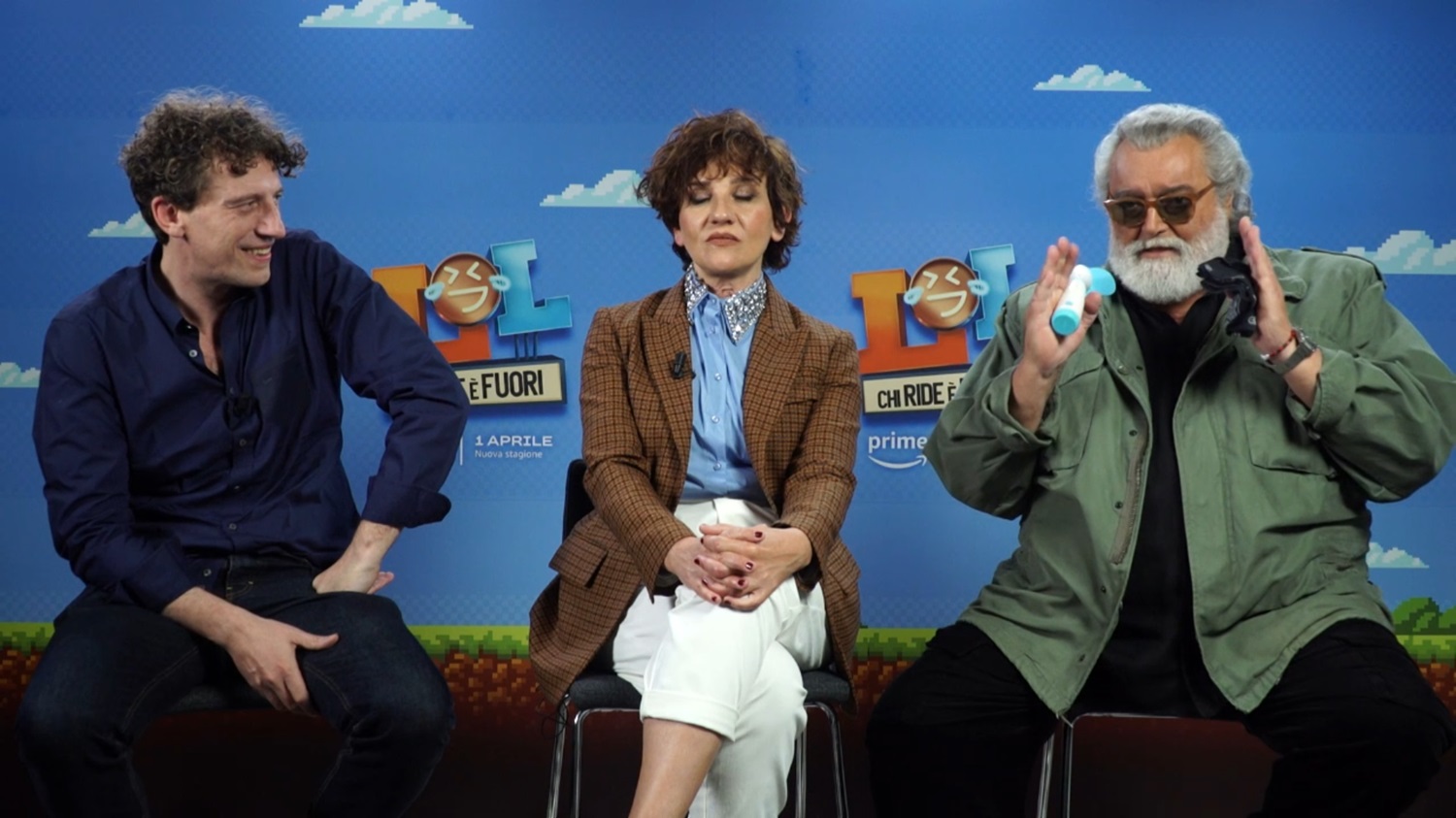 Lol 4: Diego Abatantuono, Lucia Ocone e Maurizio Lastrico: “Prepararsi qualcosa? Impossibile”