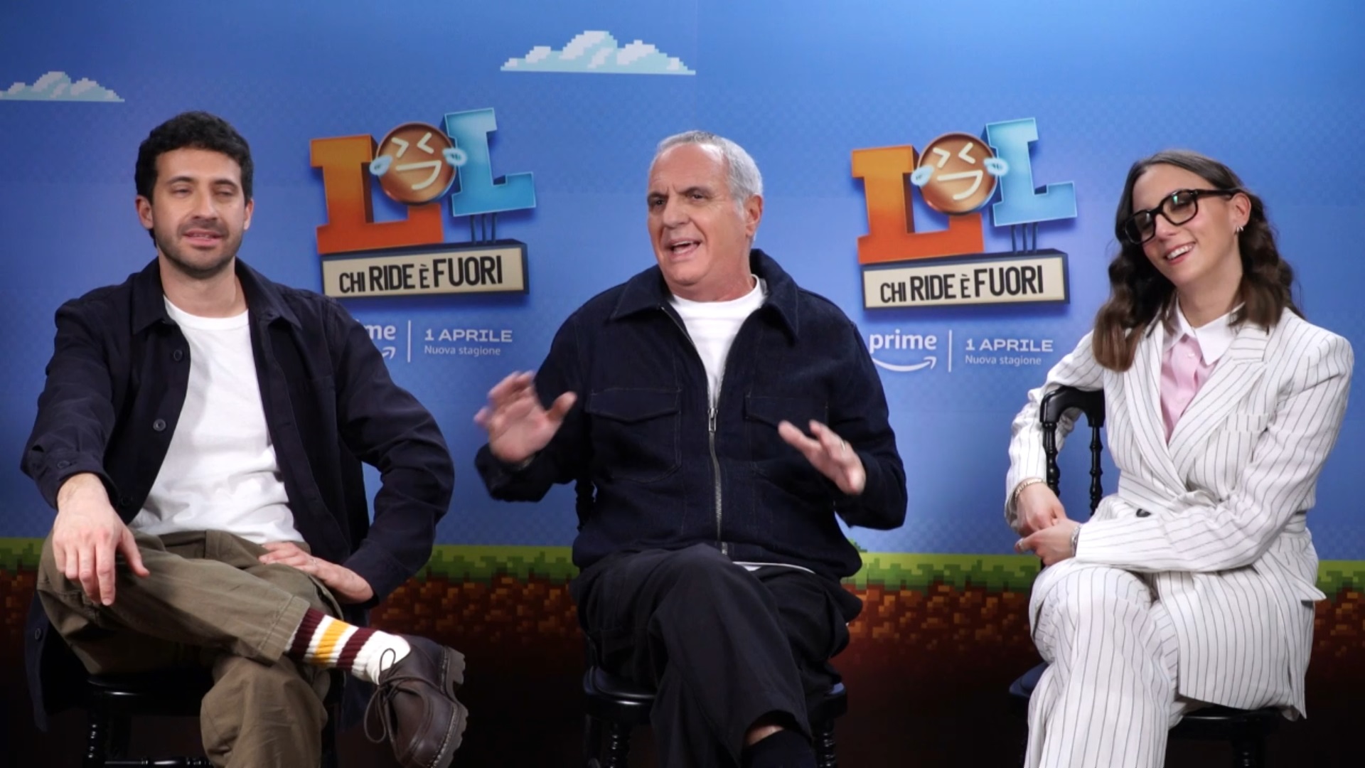 Lol 4 l’intervista con Giorgio Panariello, Aurora Leone ed Edoardo Ferrario