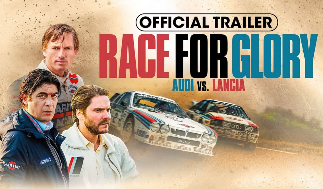 Race For Glory – Audi vs Lancia: trailer italiano del film con Riccardo Scamarcio e Daniel Brühl (Al cinema dal 14 marzo)