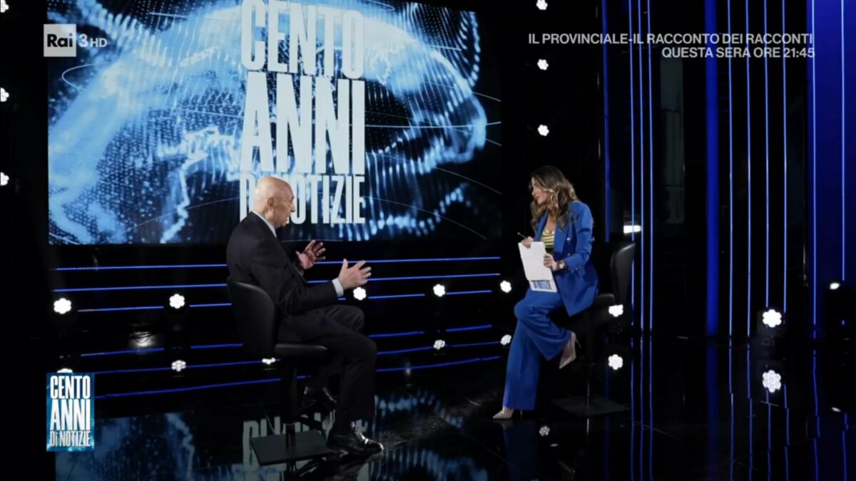 Cento anni di notizie, quando Passato e Presente incontra Tv Talk