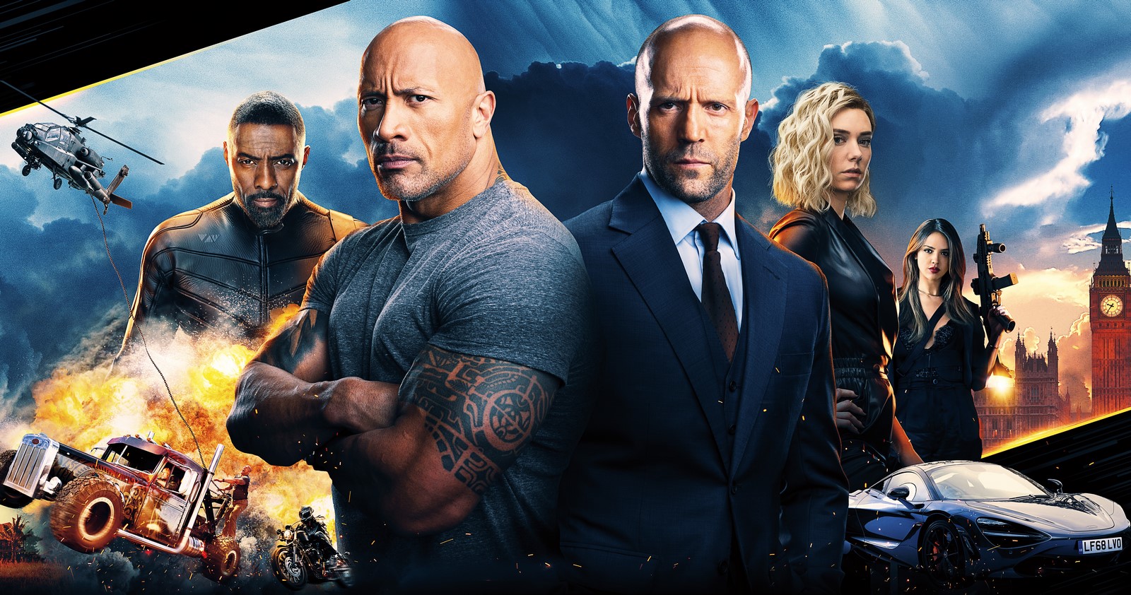 Stasera in tv: “Fast & Furious – Hobbs & Shaw” su Italia 1