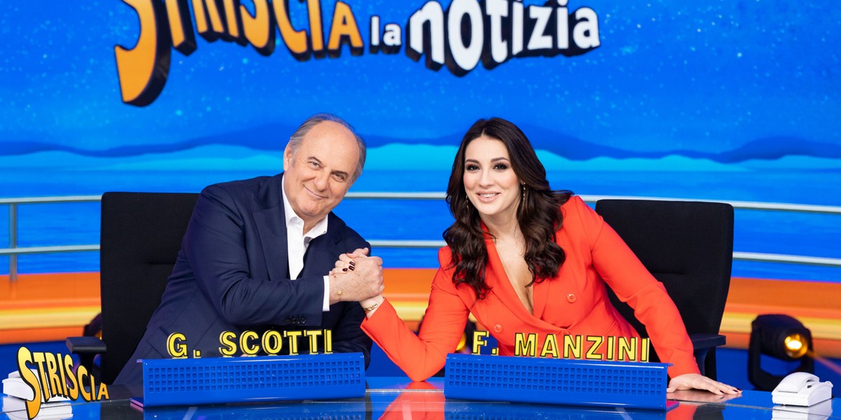 Striscia la Notizia: Gerry Scotti e Francesca Manzini conduttori dall’11 marzo 2024