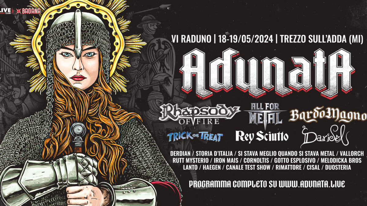 Adunata di Feudalesimo e Libertà 2024: sesta edizione con Rhapsody Of Fire e BardoMagno headliner