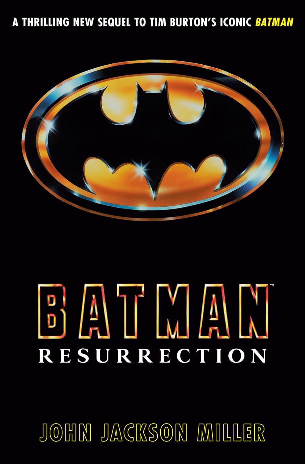 John Jackson Miller, scrittore di fantascienza e autore di fumetti noto soprattutto per romanzi di Star Wars, sta scrivendo "Batman: Resurrection" un romanzo sequel del leggendario film Batman di Tim Burton del 1989.