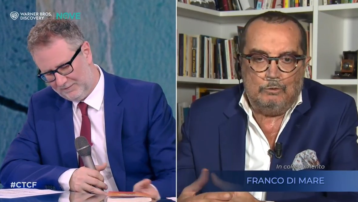 Franco Di Mare a Che tempo che fa: “Mi sono preso un mesotelioma. Rai? Tutti spariti” (video)