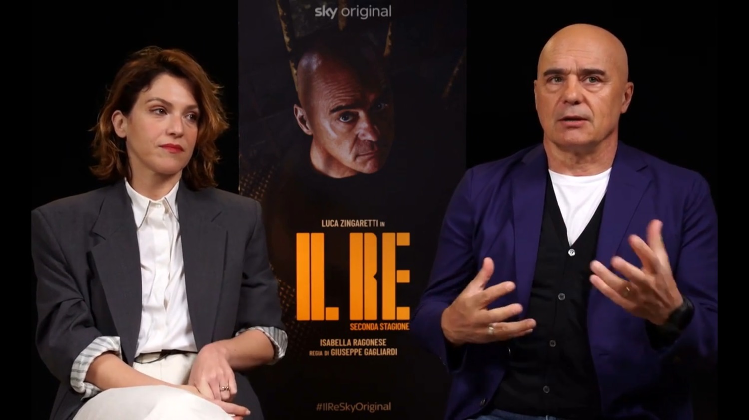 Il Re 2 l’intervista con Luca Zingaretti e Isabella Ragonese