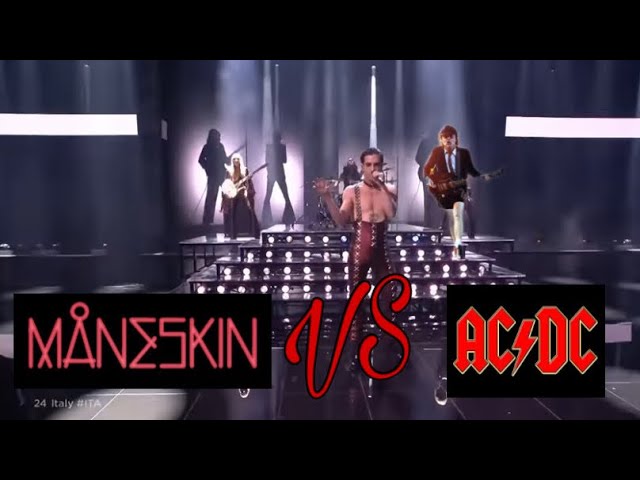 Angus Young ospite al concerto dei Maneskin a Bologna il 24 Maggio 2024