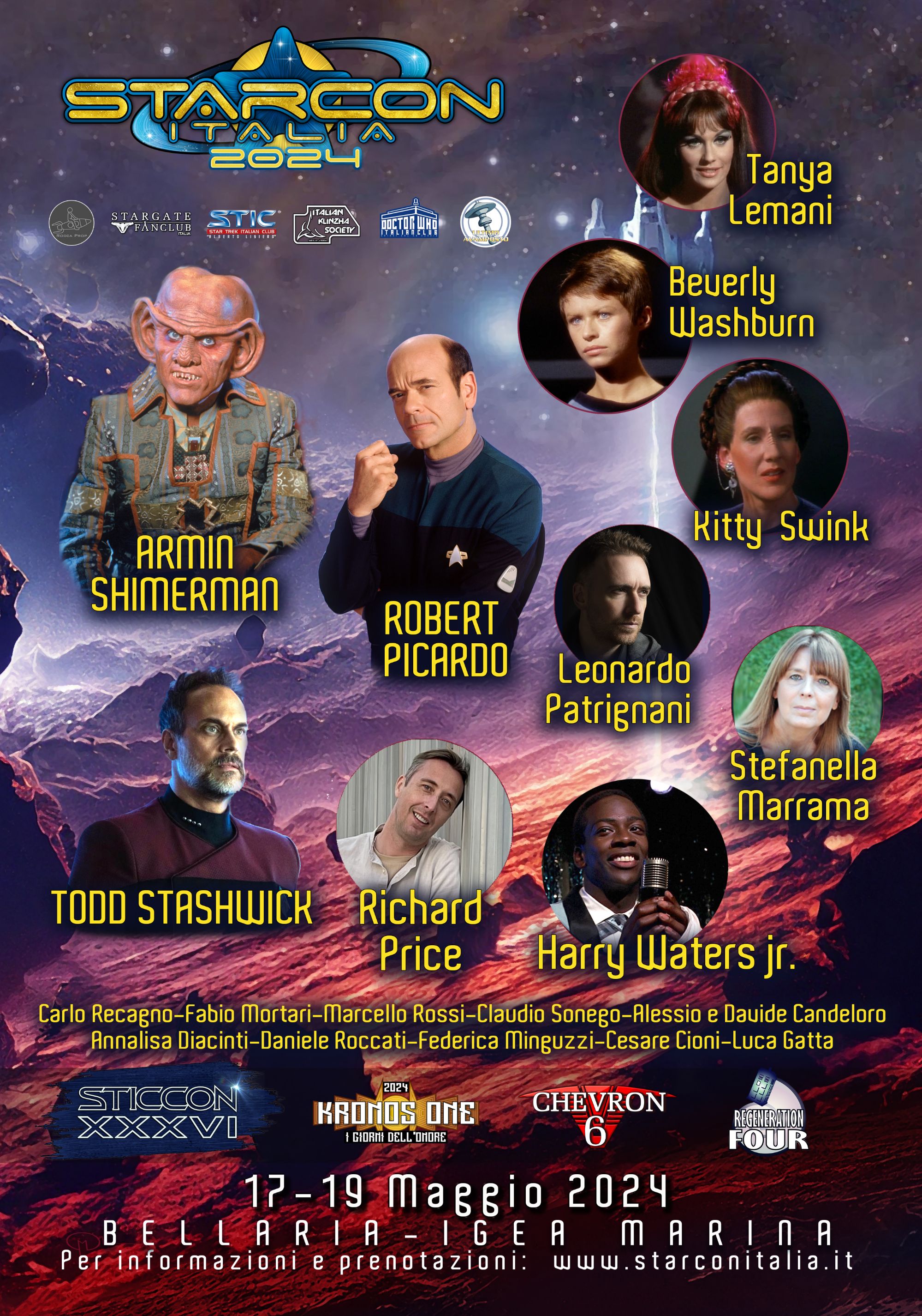 Torna a Bellaria Igea Marina la Starcon Italia multiconvention, una tre giorni ricca di sopiti internazionali che raccoglie fan di Star Trek, Doctor Who, Star Wars, Stargate e Ritorno al futuro.