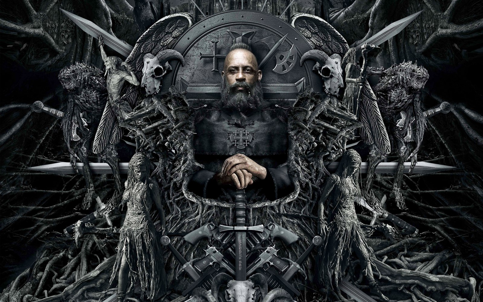 Su Rai 4 "The Last Witch Hunter", film fantasy di Breck Eisner con Vin Diesel, Rose Leslie, Elijah Wood, Michael Caine e Julie Engelbrecht.